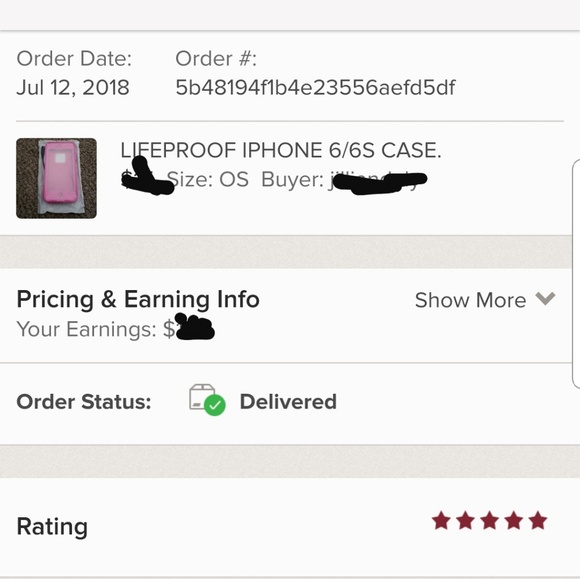 LIFEPROOF IPHONE 6/6S CASE. - Picture 3 of 4